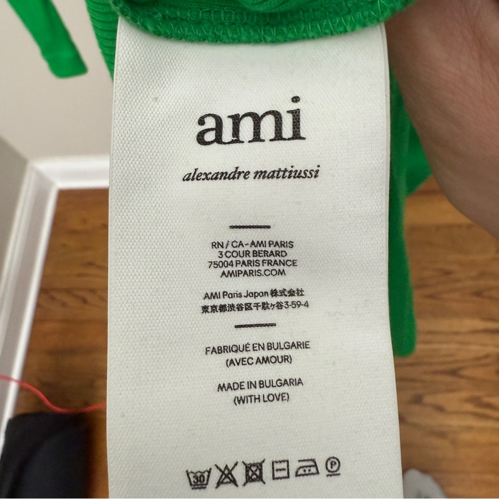 AMI Paris Long Dress In Crepe Jersey size XS - Picture 3 of 7